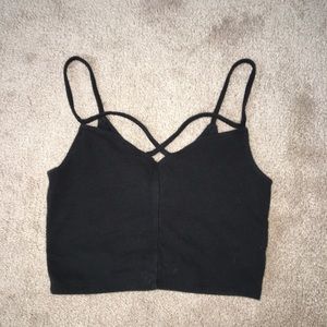Strappy cropped top